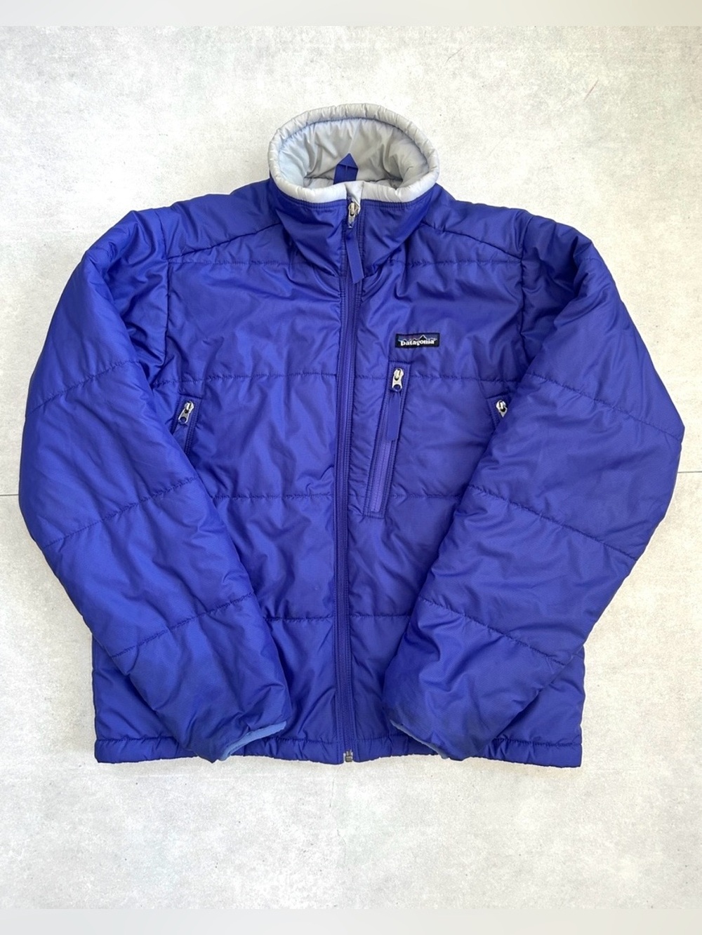 Vintage 2002 Patagonia Women's Puff Jacket, Lobelia Blue, Medium, 84030
